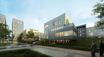 現代工業園區3dmax 模型下載 光輝城市