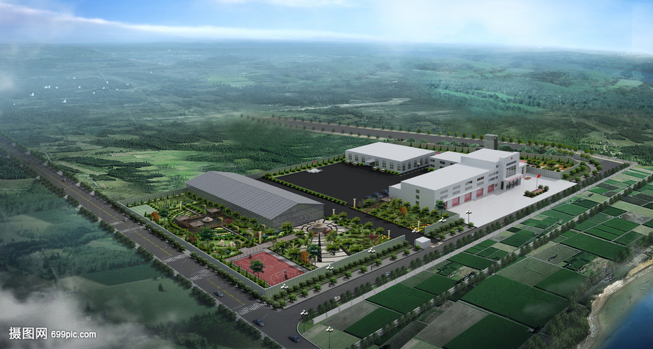 藍圖繪就，智造未來——探析現代化工業園區規劃效果圖